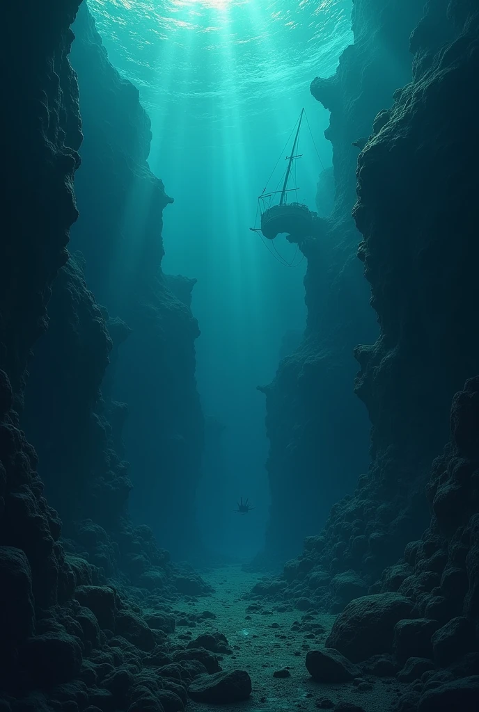 What is hidden in the depths of the Pacific Ocean 