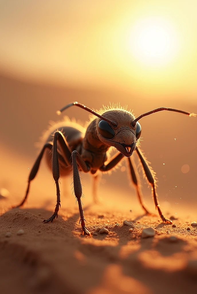 A desert ant