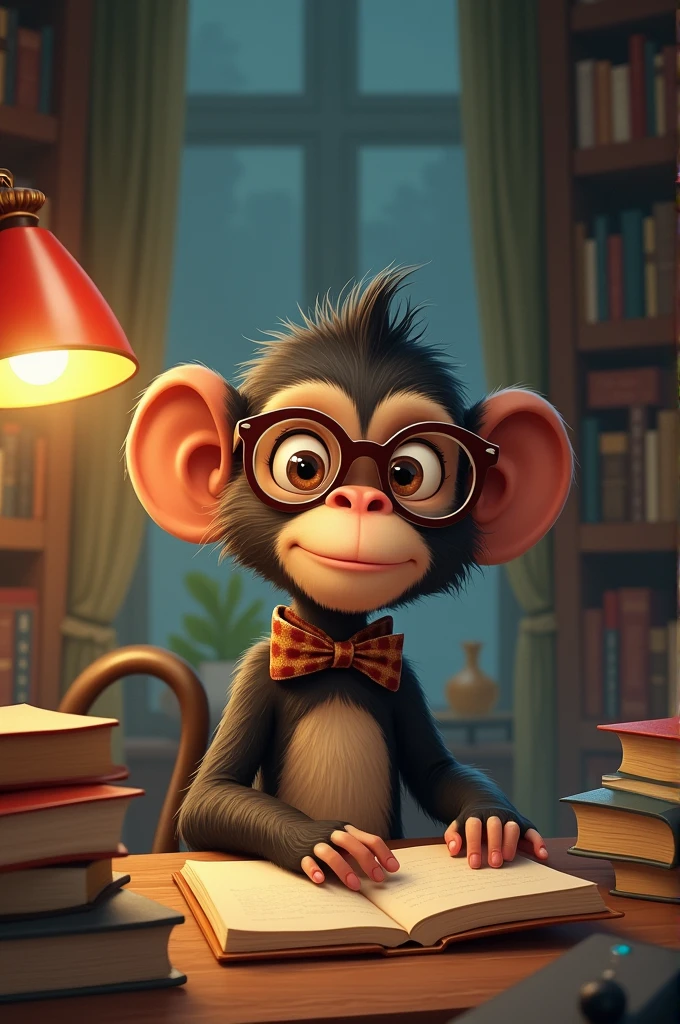Nerdy monkey