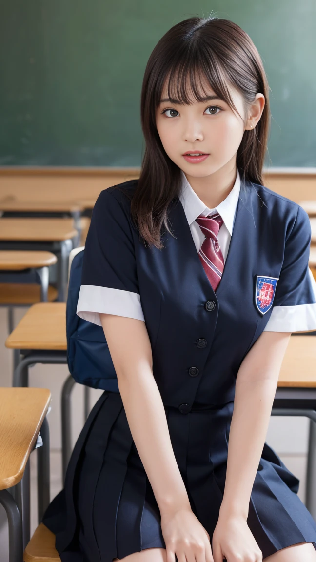 Tabletop, Highest quality, Japanese, 8k, RAW Photos, Highest quality, Tabletop, Hmph:1.2, Highly detailed RAW color photos, Professional photos, (Realistic, Realistic:1.37), (Highly detailed skins:1.2), Ultra-high resolution, (Lens: 50mm), (Tabletop, Highest quality:1.3), (超高精細8k CG:1.2), (Ultra-realistic:1.35), (Realistic:1.45), (Realistic:1.4), Cowboy Shot,
美しいJapanese女性, 2, Supermodel, Japaneseアイドル, __performance__, Big Breasts, (Sitting at a desk:1.1), (school uniform:1.4), (Spread your legs:1.2),
(School classroom background:1.1)、Korean Idol、Nogizaka Idol、Carving the Idol&#39;s Pose、Adult、(Tabletop, Highest quality:1.2), Cowboy Shot, alone, One Girl, Yor Briar, smile, Mouth closed, View your viewers, Long black hair, hair band, Red eyes,  Earrings、((完全にCompletely naked、Breasts are visible、The vagina is completely visible、Completely naked、expression of sexual pleasure))、強調されたCleavage、Embarrassing、Lying in bed、(((Nipples are visible)))、masturbation behavior、((((Completely naked、I can see the vagina、Sex toys in the vagina、Sexually excited expression))))、(((Colorful)))、((Expression of pain))、(((Shapely breasts、Cleavage、Comfortable and relaxed look)))、(((Exposing breasts、The lower half of the body is exposed、Beautiful belly button)))、((((Ahegao))))