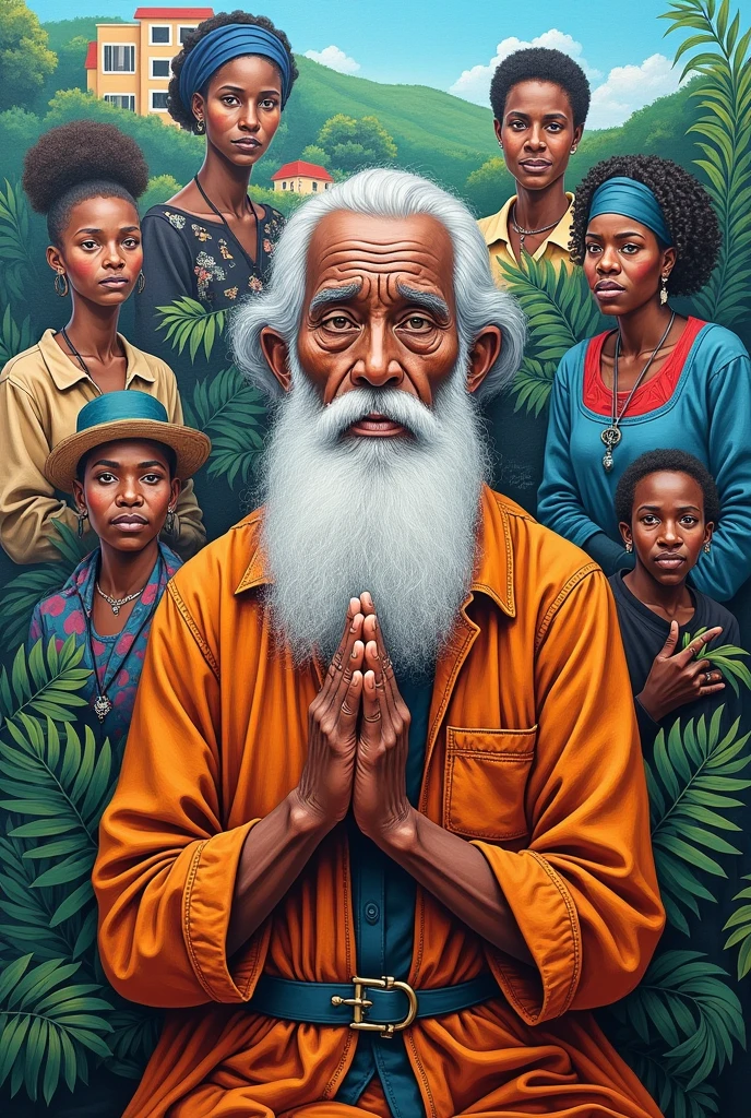 a mural for a contest related to wisdom and the creative Vincentian community