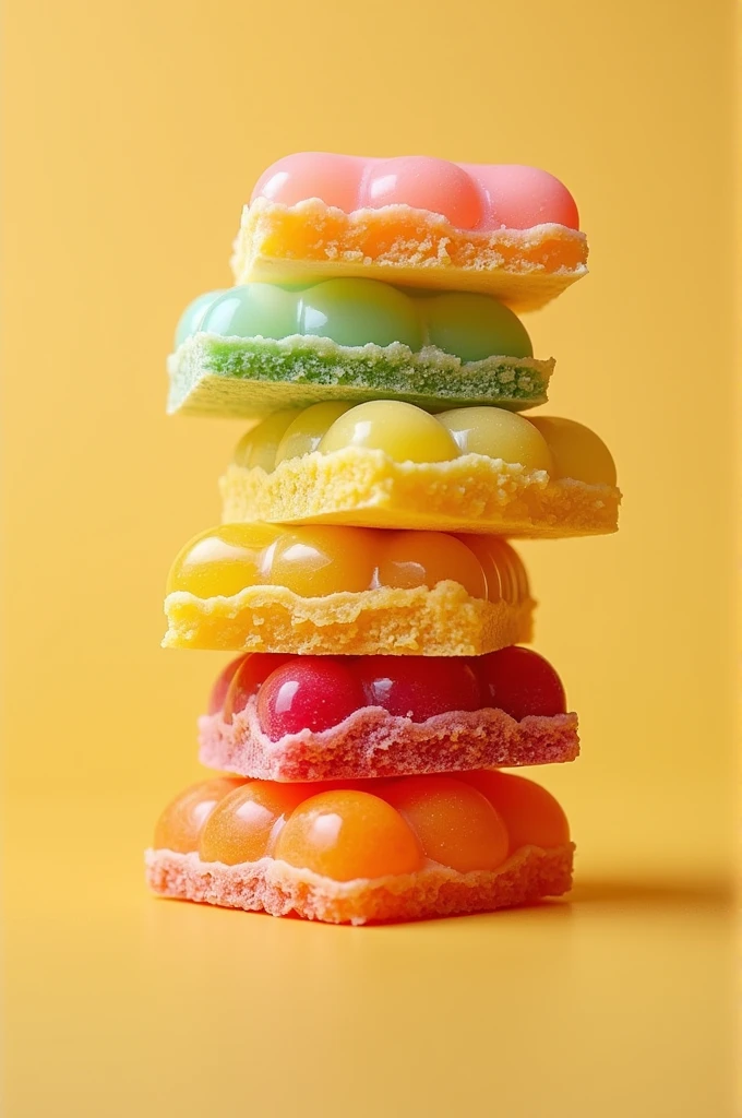 **Product's name:** VeggiYums
**Description on Packaging:**
"**VeggiYums - Gelatina Proteica Vegana**
Full of flavor and protein, without guilt! 🌱
Natural fruit flavor with plant-based proteins. Perfect for every moment of your day!"
**Text in Portuguese BR**