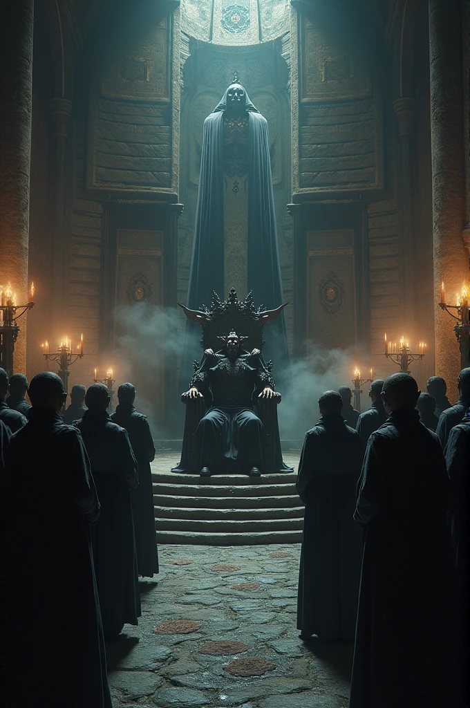 Remake that image a little clearer, with men at an age of 50, more hellish, with demonic appearances, 4K, --auto --s2