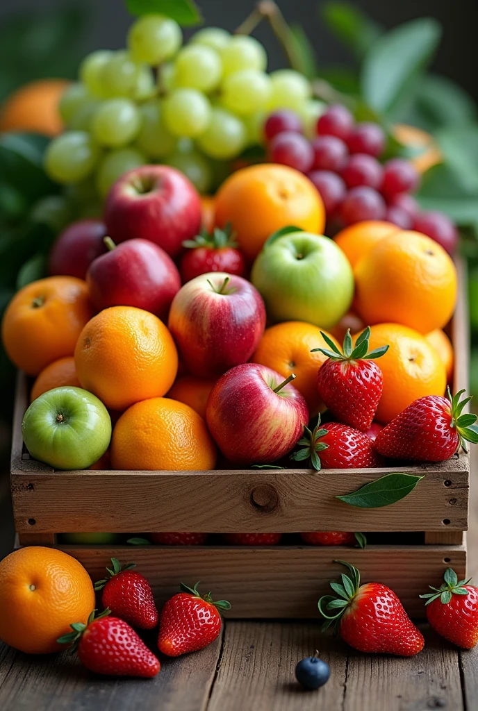 Fruits to print and put in a produce box