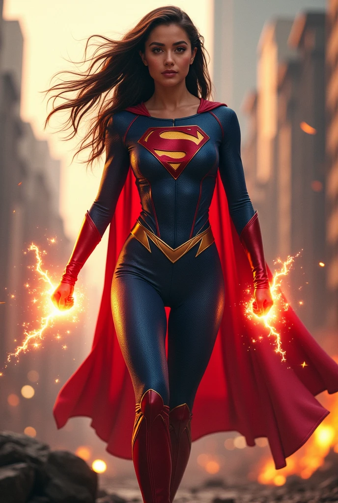 4 Images of Ariana Grande with Super Girl