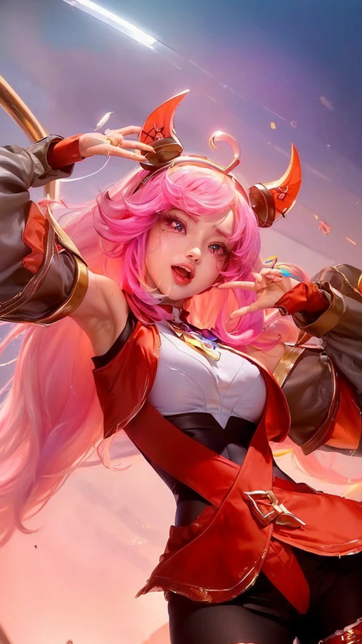((From below:1.2))、(Squat down and show off your crotch)、(Dynamic pose:1.1), One cute girl, Highest quality、超High resolution、High resolution、Highly detailed CG、8K Unit Wallpaper、、Beautiful attention to detail,Braid、(((nurse, nurse, nurse Cap, wear, legwear very, Elbow hand pockets、satin panties、 Bikini Tops、Upper body naked、Micro Skirt)))、(Wet body:1.4)、(Shiny body,:1.6)、 blush, Sweat,Embarrassed、(Ahegao:1.5)、(Sticking out tongue and drooling)、red blush、Shy、