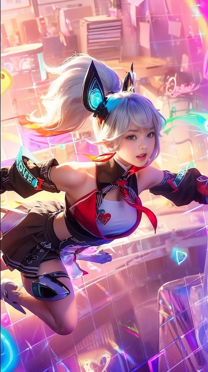 masterpiece, Highest quality, 8k, Young and beautiful girl, Baby Face、The clothes are big、photo shoot, Cute Face, Thighs, Bright classroom, (((Embarrassing)))、Embarrassing、No makeup, 10 generations, Detailed face, Background Blur、Tight waist、((((School uniforms、White shirt、Checked mini skirt、Lift up your skirt、Pussyを見せる、あなたのオPussyを見せて)))), Straight hair、Light brown hair、(((Please lift up your skirt sadly)))、Bright classroom、Thighs、((Apparently it's him'I am going to cry))、(((lift her skirt yourself)))、Pussy、Pussy