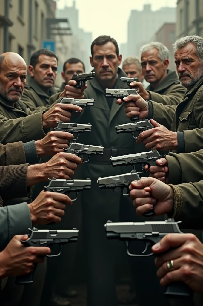 10  pistols or 10 ladke ke haath mein pistols 