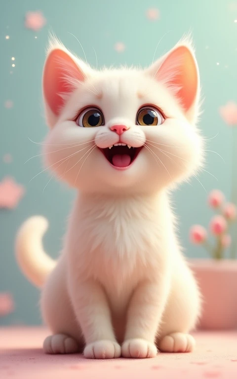 Adorable、Too cute、Beautiful smile、cat