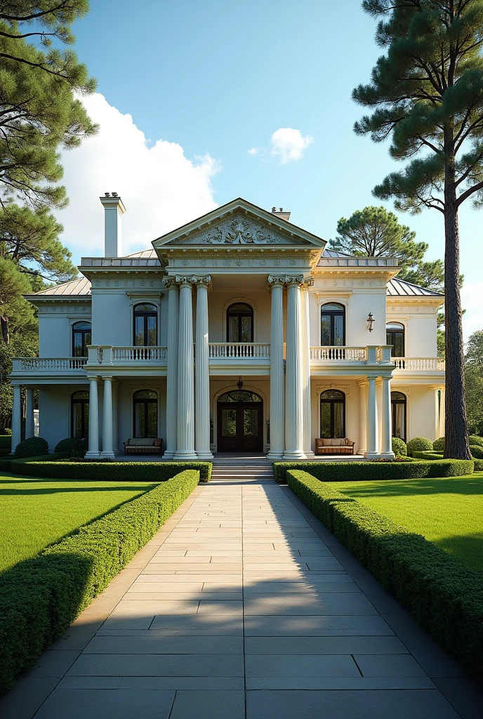 A beautiful and big house