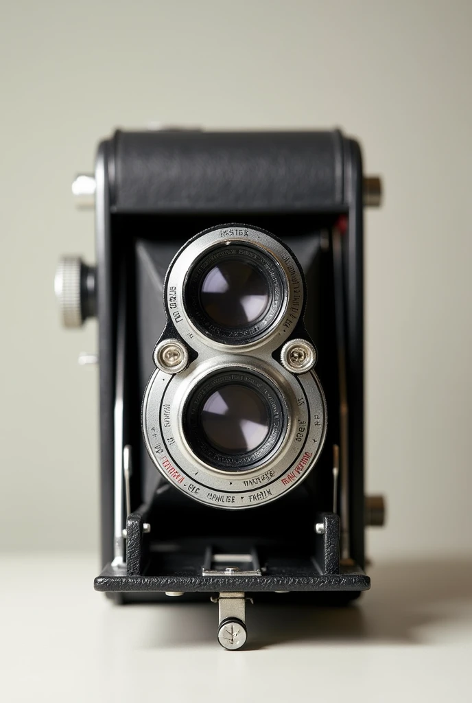 Vintage camera camera angle should be facing front