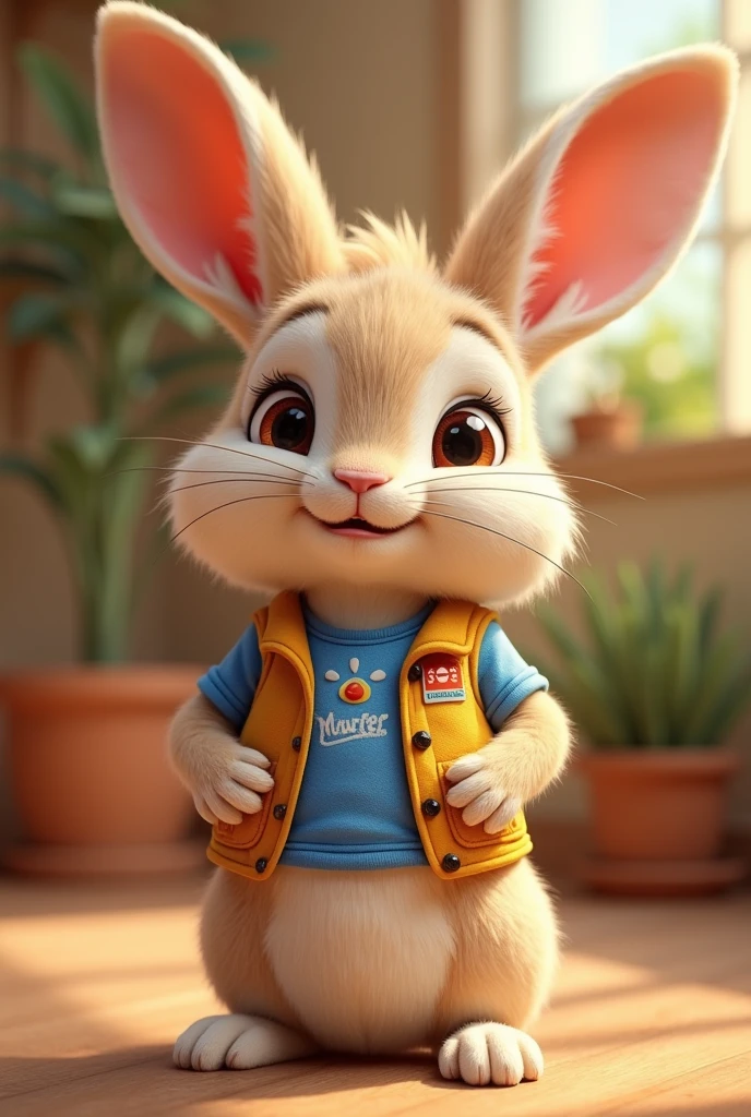 Cute bunny with vest from Walmart