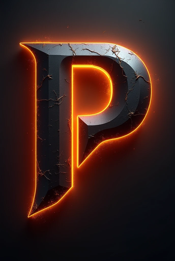 Pritox Gaming logo Black and full light chocolate colour 