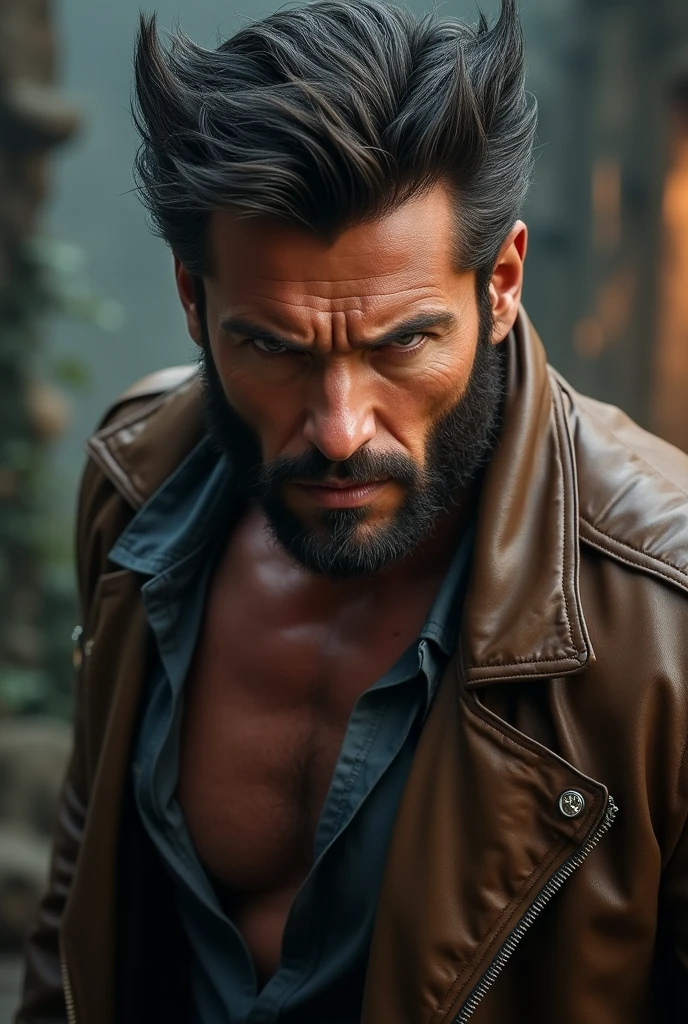 (Masterpiece, Best Quality) HeisenbergRE, Alone, SMILE, 1 chico, has, belly button, session, nipples, Jacket, male focus, open clothing, pants, open Jacket, shelter, pubic hair, open shirt, muscular, facial hair, bare bottom, pen, pen erecto, How, Howshot, NSFW, ABS, Sunglasses, pectorals, muscular male, arms behind head, male pubic hair, only, barba, moustache, manly, Chest hair, belly button hair