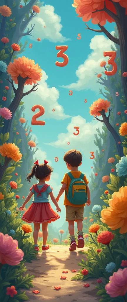 Counting adventure, oh, what fun we’ll find,
With every number we explore, who knows what’s on our mind?
From 4 to 5 to 6 to 7, counting feels like heaven,
On this counting adventure, let’s keep the numbers revvin’!