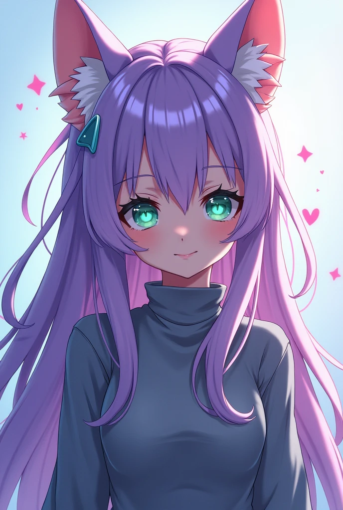 Masterpiece，Top quality，super detailing，Long lavender hair，Big eyes，The face is slightly red，the shy，Nervous，White T-shirt，white  panties，Cat ears，a cat tail，closing the mouth，Background，rays of sunshine，There are tears in the corners of the eyes