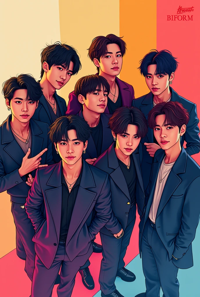 Poster kpop bts frases