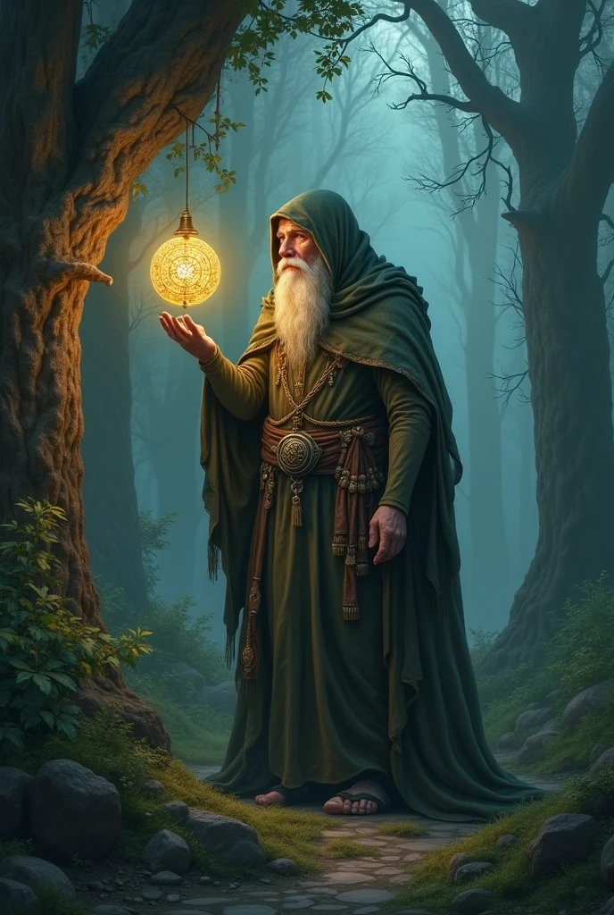The hermit shares tales of ancient legends and forgotten magic hidden within the forest with adult and walking. They offer you a magical talisman that can protect you from dark forces. Grateful for the hermit’s guidance, you set out with renewed confidence, armed with newfound knowledge and the protective talisman.