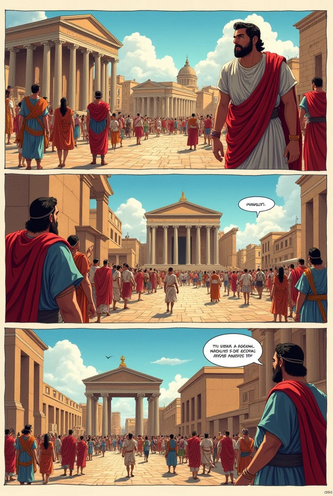 Fassa 6 comics related to the culture of Rome