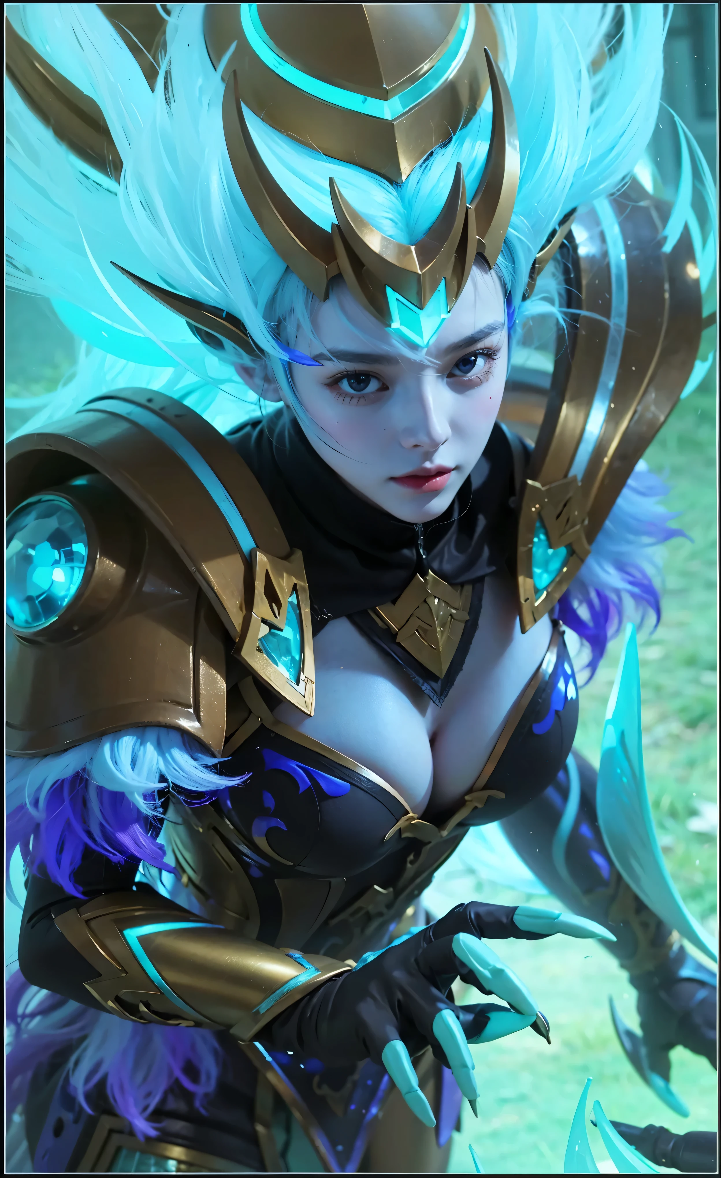 close up of a girl or woman (K-Pop idol), detailed hair , big booobs , shadowbringers cinematic, 4 k detail fantasy, a beautiful fantasy empress, game cg, xianxia fantasy, xianxia hero, 2. 5 d cgi anime fantasy artwork, cinematic goddess close shot, ruan jia and artgerm, wow 4 k detail fantasy, hyper-detailed fantasy character, high definition, hyper- detailed,perfect, fantastic, detailed facial and body skin texture, detail vagina (pussy), detail eyes, detailed everything.