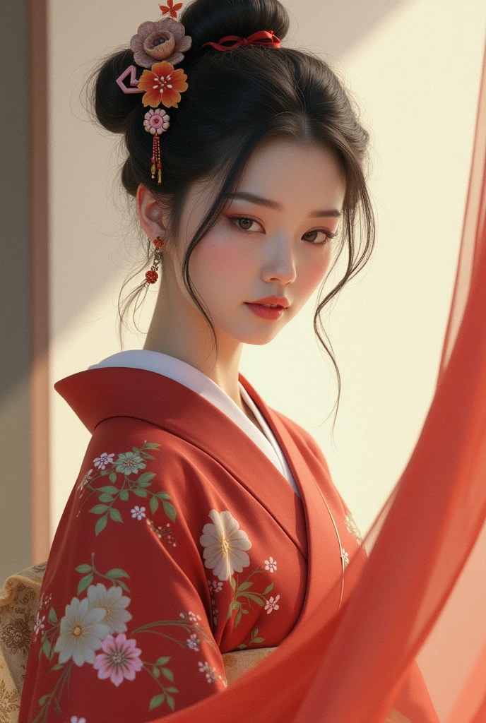 Japanese kimono women One person