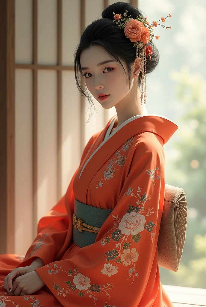 Japanese kimono women One person