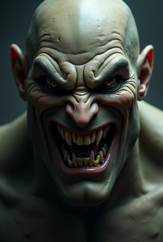 Scary Super man smile reaction