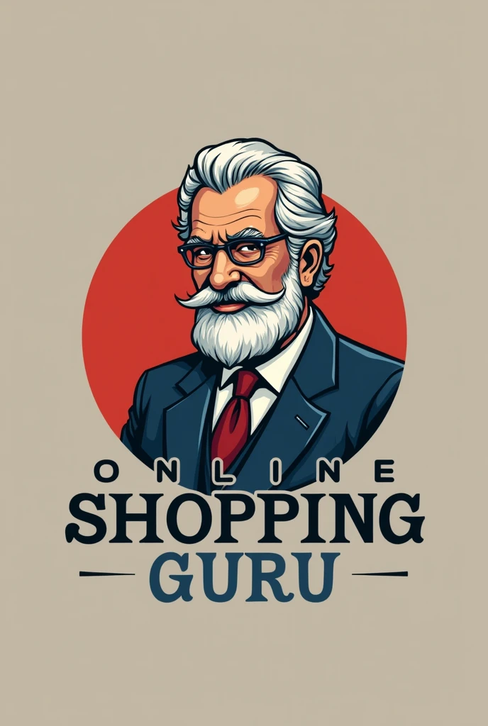 Create a logo for my online shopping store as an online shopping guru name
