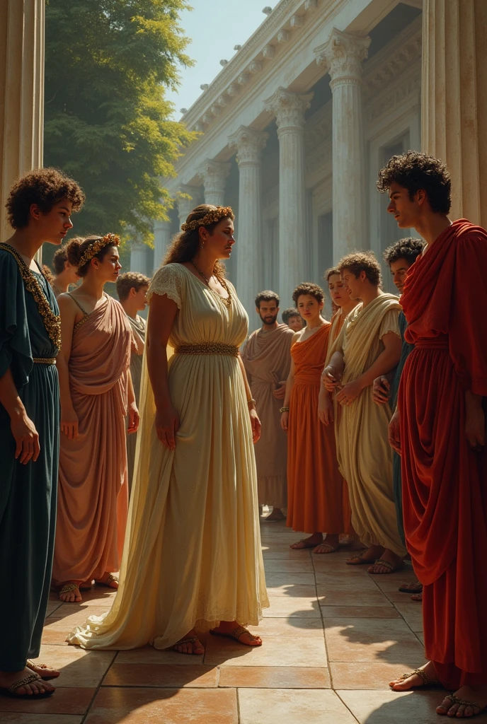 Being rejected, Phaedra lied, falsely accusing Hippolytus of having tried to dishonor her.