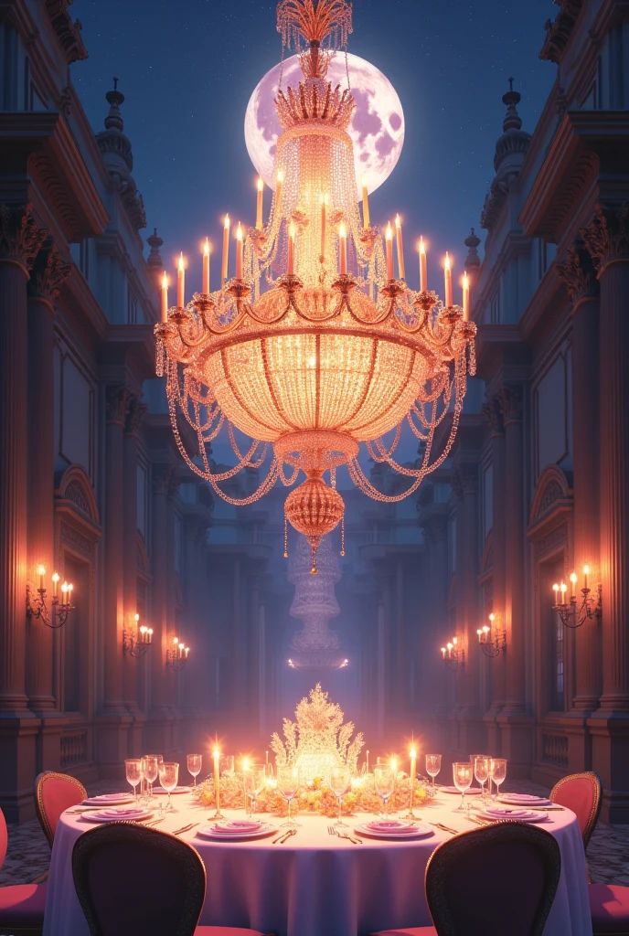 A tremendous god々Shi Big beautiful chandelier (((((((Central 10)))))) ((((((((Number 10)))))))) Celebration Time The flow of time lives with music in memories Soft Light Dinner at the Palace of Versailles The magic of the full moon shining in the dark night You ask who it is, but there is no reply The other dimension is pink (((((((No people in sight))))))