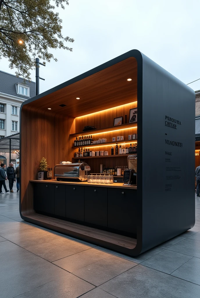 Sketch kiosk, cool coffee