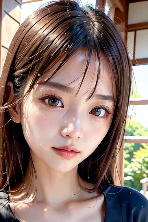 ((Japan women))、hightquality、Glossy glossy skin、((glistning skin))、Lush bust、((​masterpiece、top-quality、ultra-detailliert、Film Light、intricate-detail、hight resolution、ighly detailed))
