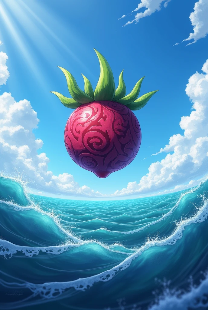 One Piece Akuma Nomi Fruit, on the high seas