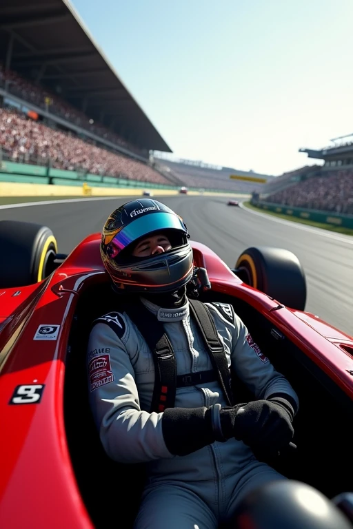 Fainted in a Formula One car