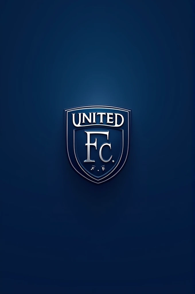 a football team logo but the name is 'United.F.C'