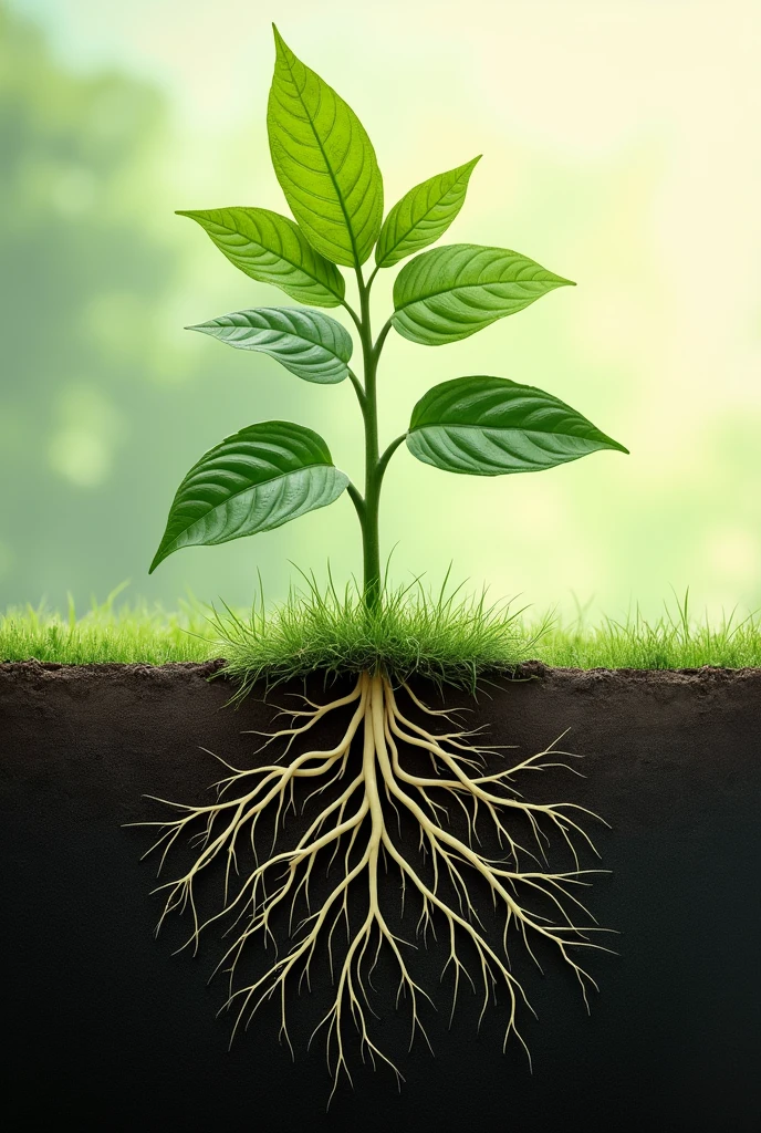 Imagine a plant as a quiet musician in nature’s grand orchestra, where every root is a string, and every leaf is a note. Beneath the surface, roots stretch out like eager fingers, exploring the soil in search of hidden treasures. As they grow, these roots encounter pockets of nutrients, each one like a rich, harmonic chord waiting to be played. When the roots find these nutrients, they gently pull them in, much like a musician drawing a bow across a violin's string, creating a melody that sustains life.

Through the xylem, the plant’s vascular system, these nutrients are carried upwards, where they join forces with sunlight in the leaves. Here, in a process akin to a symphony’s crescendo, photosynthesis takes place, transforming the gathered energy into sustenance that fuels the plant’s growth and vigor. Every part of the plant works in harmony, each playing its role in the continuous cycle of absorbing, transforming, and flourishing.