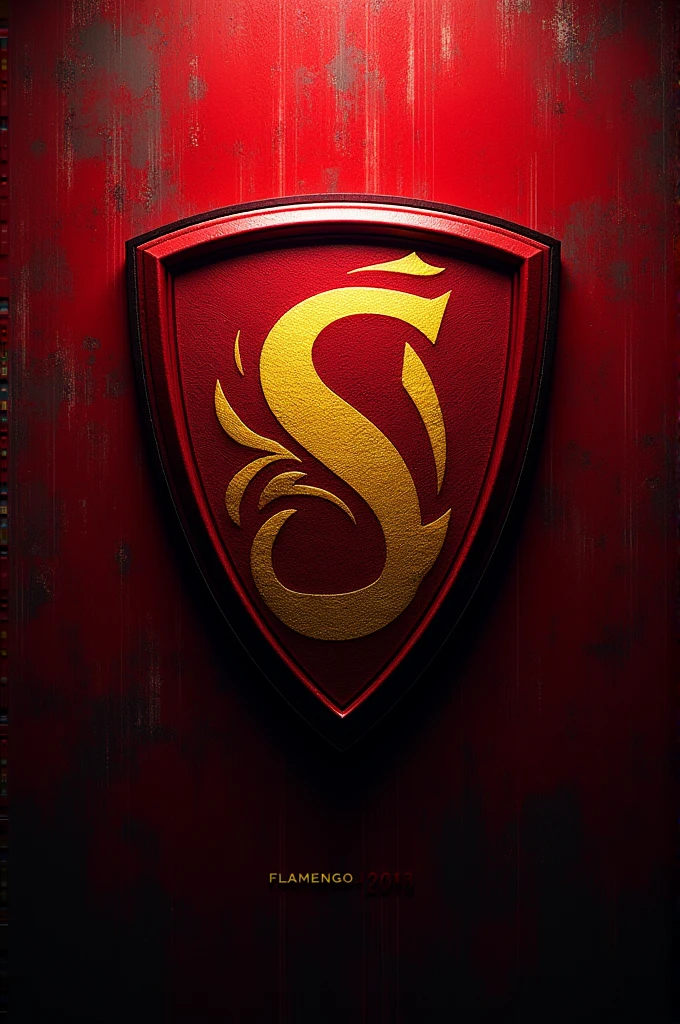 4k wallpaper with flamengo shield