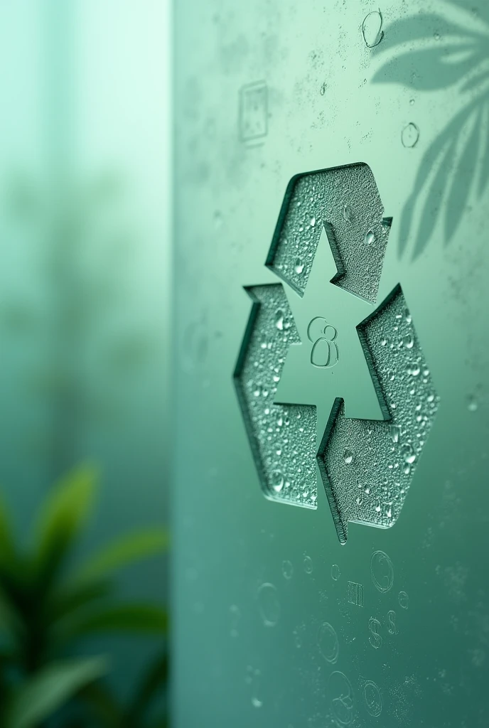 Create a profile picture for the financial sector contact on WhatsApp, composed of 3 people, from the company Massfix, a Brazilian glass recycling company. The image must convey professionalism and seriousness, reflecting the financial and environmental nature of the company.
Elements to Include:
fund: Use a fund that refers to the glass recycling sector, like a shade of green or light blue, with a light texture reminiscent of recycled glass.
logo: Portray a recycling-focused logo with a touch of finance, that conveys friendliness and professionalism Visual Elements: Add subtle icons or graphic elements related to the financial sector, as discrete financial graphics or symbols in the background or corner of the image.
Also include a small Massfix logo to reinforce the company identity..
styled: Maintain a modern, clean style, with a focus on clarity and elegance. The image must be suitable for use on professional platforms and convey a sense of competence and confidence..
colors: Use uma paleta de cores que combine com o branding da Massfix, predominantly green and blue, with neutral touches to create a balanced and professional look.
Do not include people in the image Write "Financial"