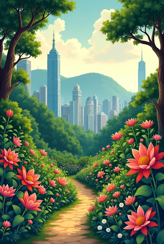 garden, poster, real life,hong kong