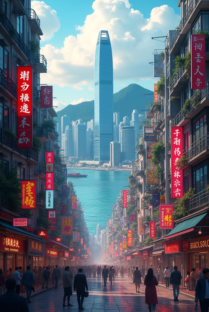 city, poster, real life,hong kong