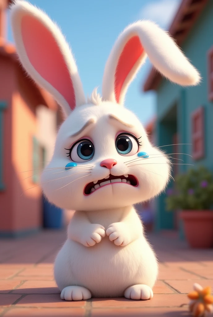 snowball(the secret life of pet movie character) crying,funny