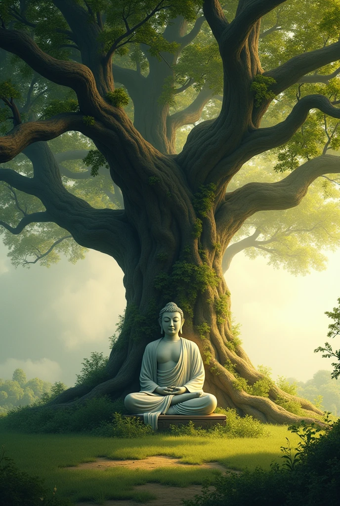 Gautam Buddh meditation tree