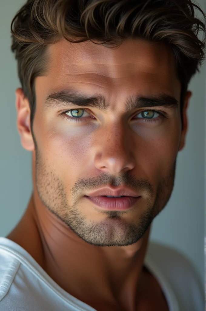 Handsome face