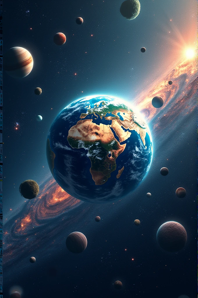 Universe revolving around the earth