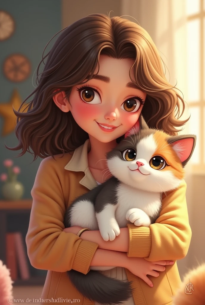 Kat and her cute little cut 