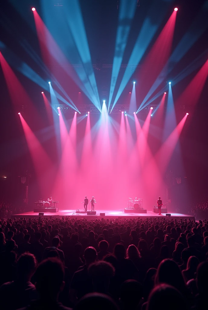 a photo of a background with light effects as if we were at a concert... for a poster