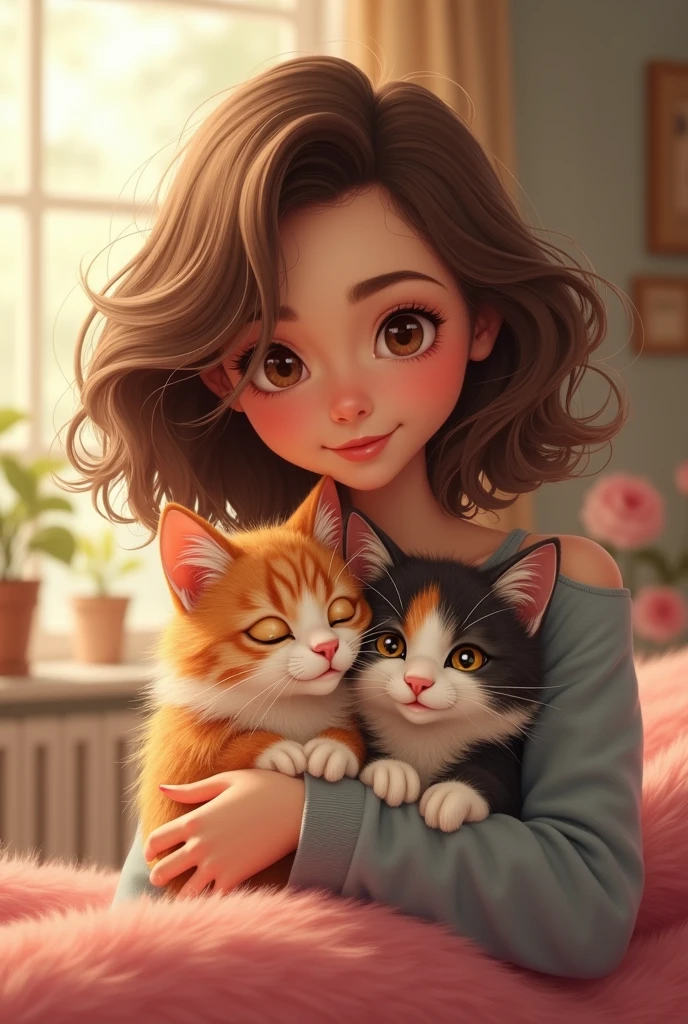 Kat and her cute little cut