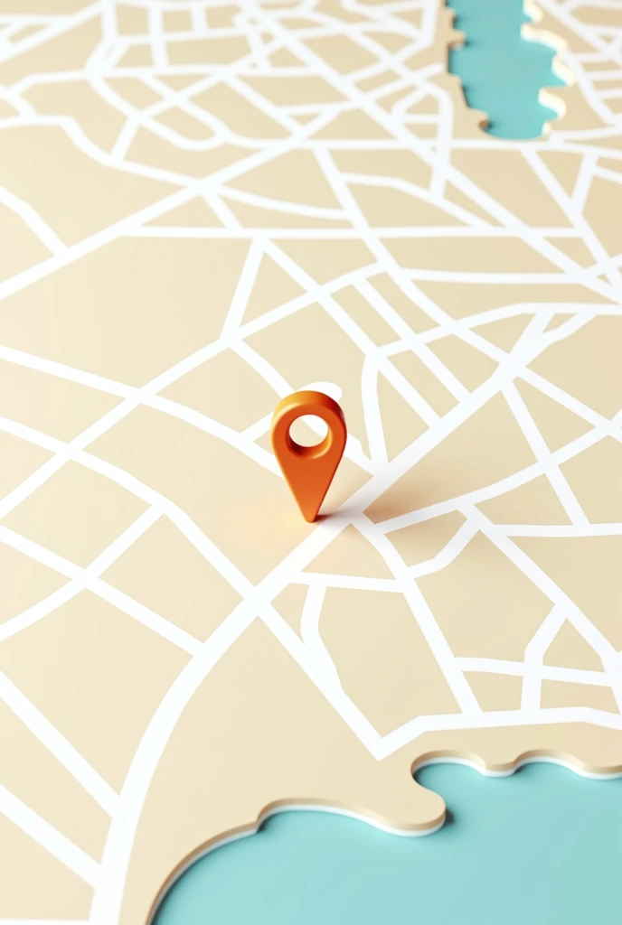 a real-time map, with the illustration similar to the interface of, vertical. Quite intuitive and easy to understand, friendly and minimalist. In 2D and not with an illustration . No location points or cars, just the map