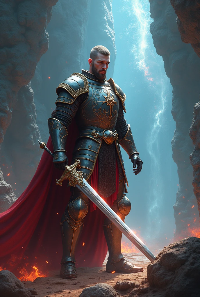 Templar Warrior in 8k, 4k in fifth dimension