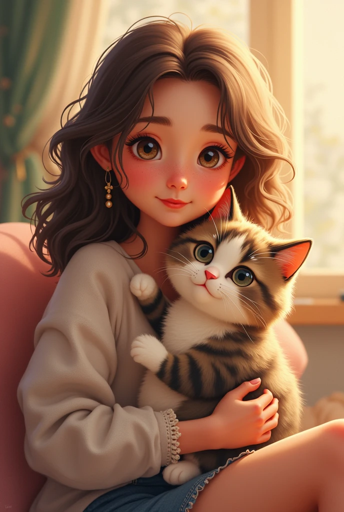 Kat and her cute little cut
